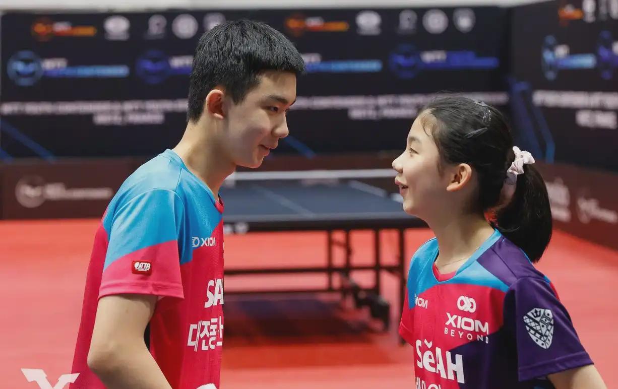 开云中国-国乒新大敌来了！14岁新星U15世界第1：联手妹妹夺冠看齐张本智和